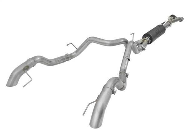 aFe MACH Force-Xp Cat-Back Exhaust w/Dual Hi-Tuck Tips 17-18 Ford F-150 Raptor V6-3.5L (tt) - 49-33095