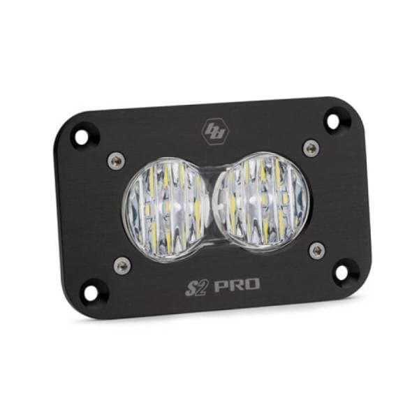 Baja Designs S2 Pro Flush Mount Wide Cornering Pattern LED Work Light - Clear - 481005