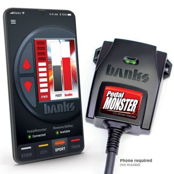 Banks Power Pedal Monster Kit (Stand-Alone) 07-19 RAM 2500/3500/11-20 Ford F-Series 6.7L Use w/Phone - 64310-C