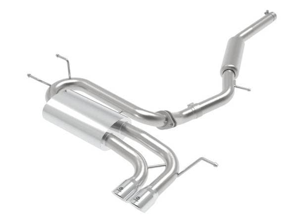 aFe Takeda 2-1/2in SS-304 Cat-Back Exhausts w/ Polished Tip 16-19 Mazda MX-5 Miata ND 2.0T - 49-37005-P