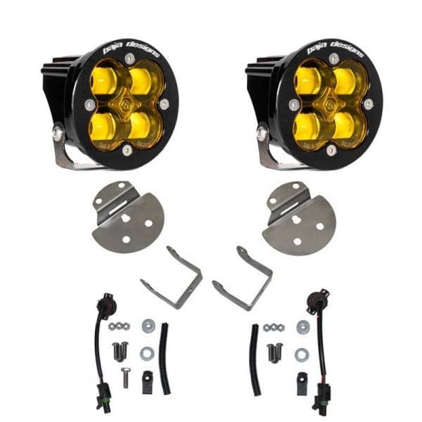 Baja Designs 15-19 Canyon/Colorado Fog Light & Fog Pocket Kit - Amber - 447715