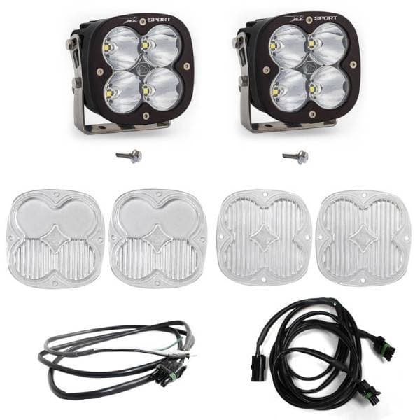 Baja Designs 2021+ Ford Bronco A Piller Light Kit XL Sport Spot w/Upfitter - 447753UP