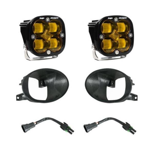 Baja Designs 19-22 Mercedes Benz Sprinter Squadron SAE Fog Pocket Light Kit - Amber - 447873