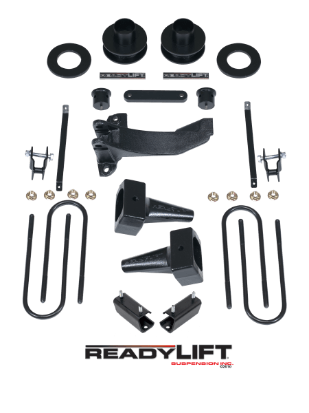 ReadyLift 2011-16 FORD F250/F350/F450 2.5'' SST Lift Kit with 5'' Rear Tapered Blocks 69-2511TP
