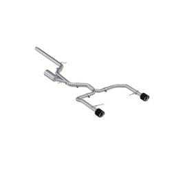 MBRP 2022 VW Jetta GLI 2.0 TSI 3in Cat Back T304 SS 2.5in Dual Split Rear w/ Carbon Fiber Tips - S46153CF