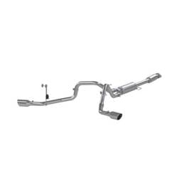 MBRP 2021+ Ford F-150 5.0L/3.5L/ 2.7L Ecoboost 3in Cat Back 2.5in Dual Split Exit T409 Exhaust - S5213409
