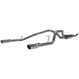 MBRP 2004-2009 Nissan Titan 5.6L EC/CC Cat Back Dual Split Rear - S5402409