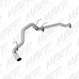 MBRP 2014 Dodge Ram 1500 3.0L EcoDiesel 3.5in Filter Back Exhaust Single Side Exit Alum - S6169AL