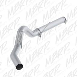 MBRP 2500/3500 Cummins 6.7L 5in Filter Back Single Side No Muffler AL - S61340PLM