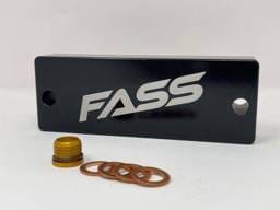 FASS Fuel Systems 10-18 Cummins 6.7L Fuel Filter Housing Delete Kit CFHD-1001K - CFHD1001K