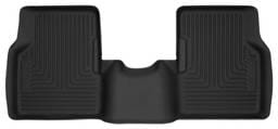 Husky Liners 17-18 Jeep Compass X-Act Contour Black Second Row Floor Liners - 52901