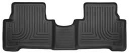 Husky Liners 13-15 Hyundai Sante Fe Sport/Sport 2.0T WeatherBeater 2nd Seat Black Floor Liners - 14851