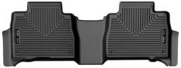 Husky Liners 20-23 Mercedes-Benz GLE450/GL63 AMG S X-Act Contour Black Floor Liners (2nd Seat) - 50991