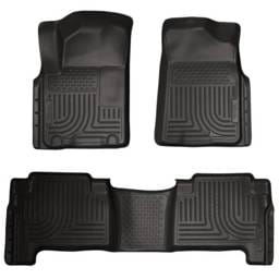 Husky Liners 2011 Infiniti QX56 WeatherBeater Combo Black Floor Liners - 98611