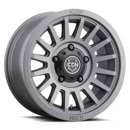 ICON Recon SLX 18x9 6x5.5 BP 40mm Offset 6.6in BS 95.1mm Hub Bore Charcoal Wheel - 3618909066CH