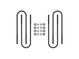ICON 00-04 Ford F-250/F-350 Front Semi Round U-Bolt Kit - 37001
