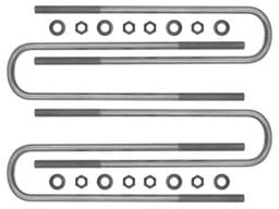 ICON 2011+ Ford F-250/F-350 Rear 17in U-Bolt Kit - 67002