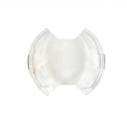 KC HiLiTES 6in. Light Shield for SlimLite LED - Clear - 5103
