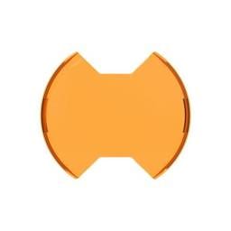 KC HiLiTES SlimLite 8in. LED Light Shield (Shield Only) - Amber - 5208