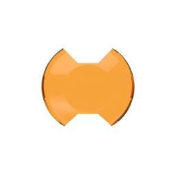 KC HiLiTES SlimLite 8in. LED Light Shield Driving (Shield Only) - Amber - 5211