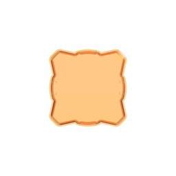 KC HiLiTES FLEX ERA 1 Single Light Shield ONLY (Amber) - 5330