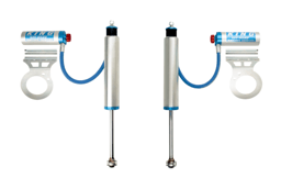King Shocks 2014+ Ram 2500 4WD Front 2.5 Dia Piggy Hose Shock w/Adjuster (Pair) - 25001-327A