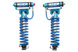 King Shocks 2005+ Ford F-250 4WD Front 3.0 Dia Remote Res Coilover Conv w/Adjuster (Pair) - 33001-207A