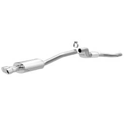 MagnaFlow 12 VW Jetta 2.0L Turbocharged Dual Straight D/S Rear Exit Stainless Cat Back Perf Exhaust - 15158