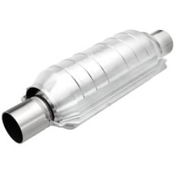 MagnaFlow Catalytic Converter 2 in Inlet 2 in Outlet 11 in Length SS - 418004
