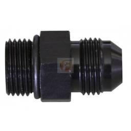 Setrab M22x1.5 O-ring To -10AN Straight Black Fleece Performance