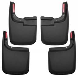 Husky Liners 2017 Ford F-250/F350 Custom-Molded Front and Rear Mud Guards - 58466