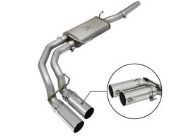 aFe Rebel Exhausts Cat-Back SS Ford F-150 04-08 V8 4.6/5.4L w/ Polished Tips - 49-43079-P