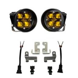 Baja Designs 2016+ Toyota RAV4 Squadron Fog Light Pocket Kit -Amber - 447704