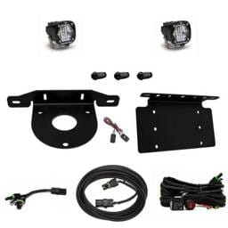 Baja Designs 2021+ Ford Bronco Dual S1 Sport W/C Reverse Kit w/Lic Plate - 447765