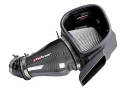 aFe Track Series Carbon Fiber Pro Dry S AIS - 2018 Jeep Grand Cherokee Trackhawk (WK2) V8-6.2L(SC) - 57-10002D